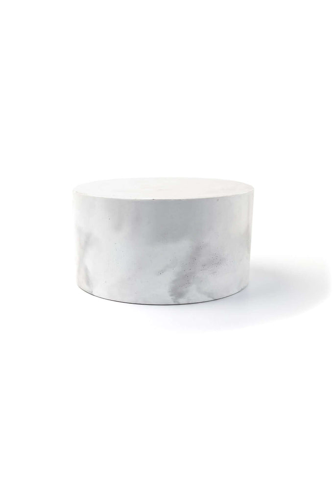 white marbled concrete riser for product photography-CM Props & Backdrops 