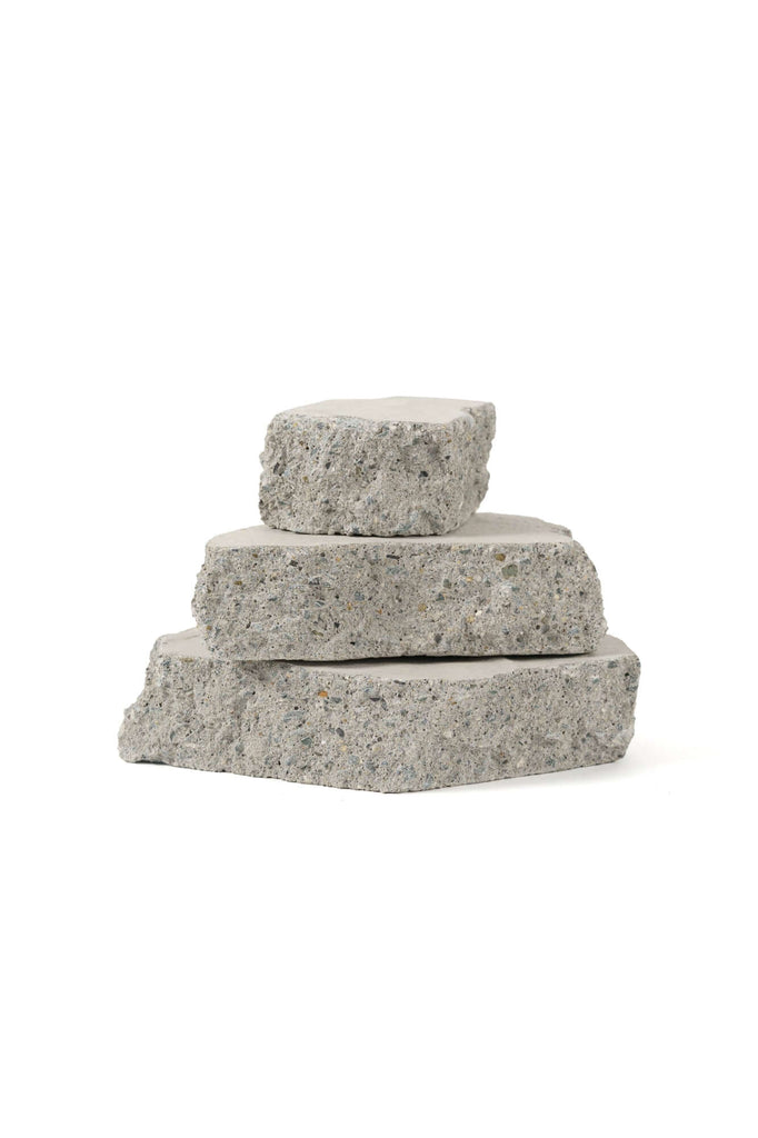 group of three, Natural Chunky Stone Riser Photo Prop, CM Props & Backdrops 