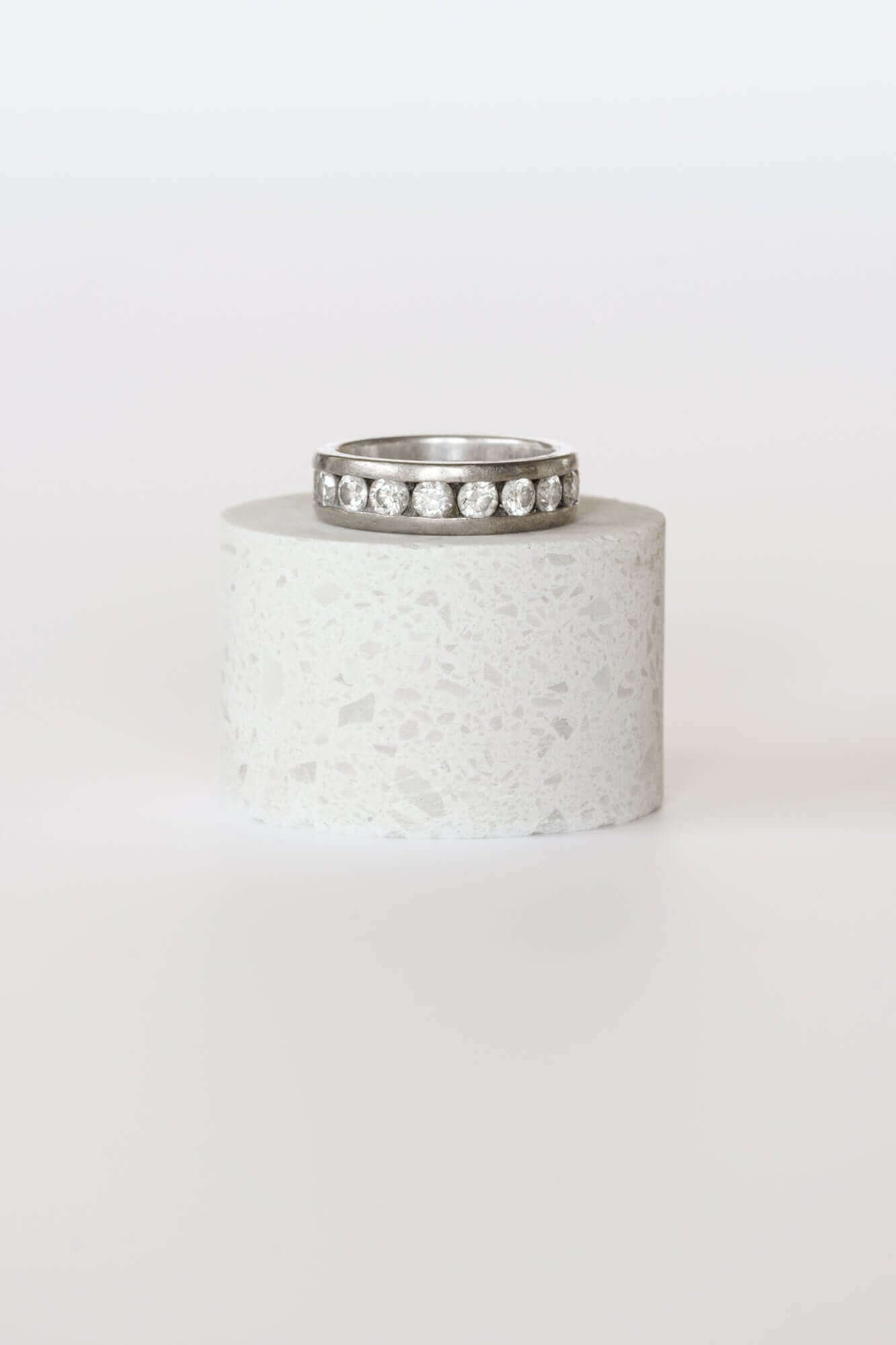 Round Stone Riser Prop | Perfect for Small Displays