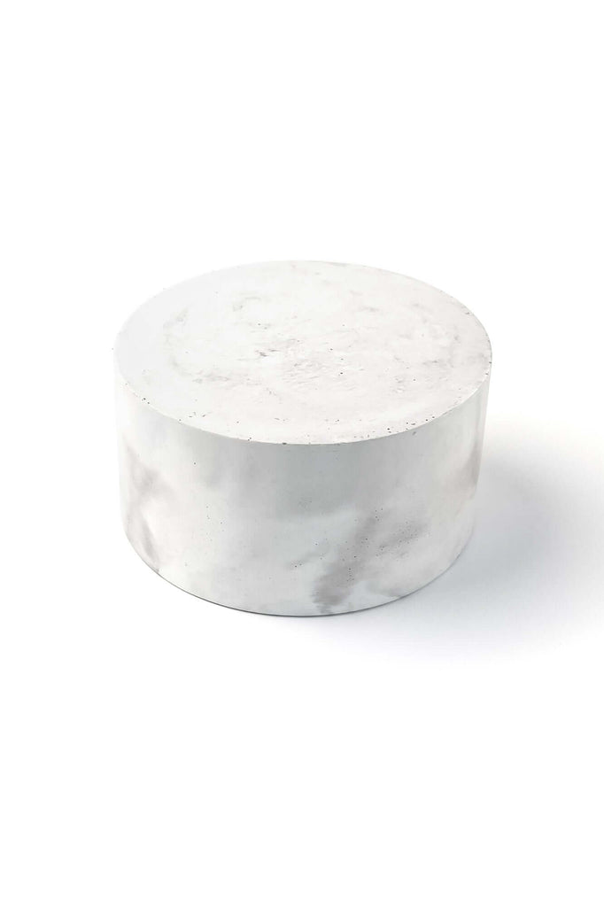white marbled concrete riser for product photography-CM Props & Backdrops 